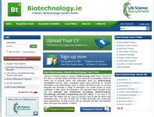 Tablet Screenshot of biotechnology.ie